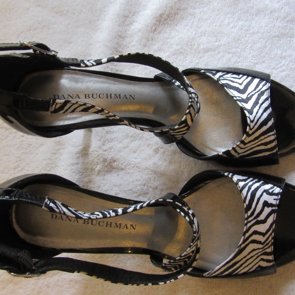 DANA BUCHMAN Zebra Striped Women's Shoes - Picture 8 of 8